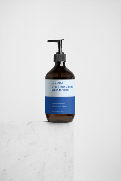 2-in-1 Hair & Body Wash for men